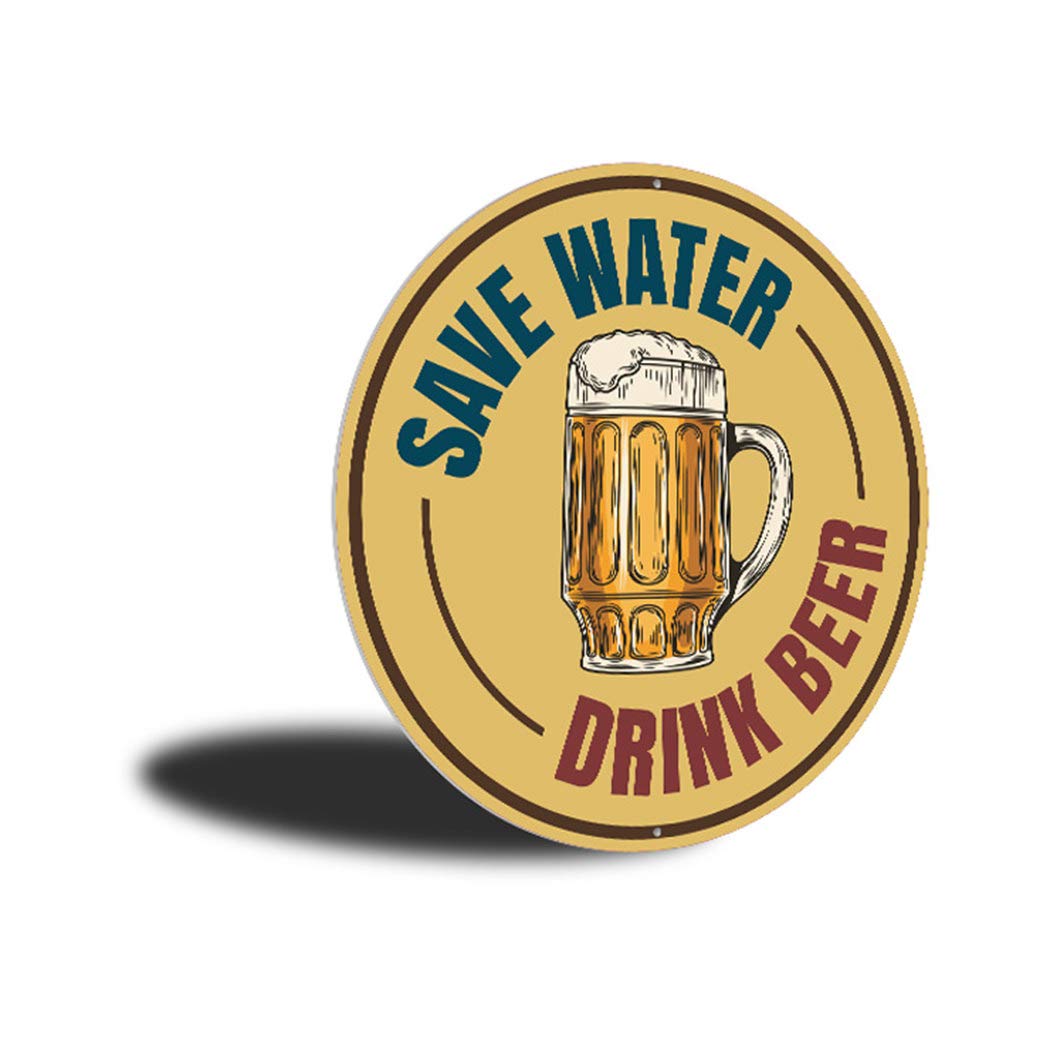 Stickers Save water drink beer - Autocollant muraux et deco
