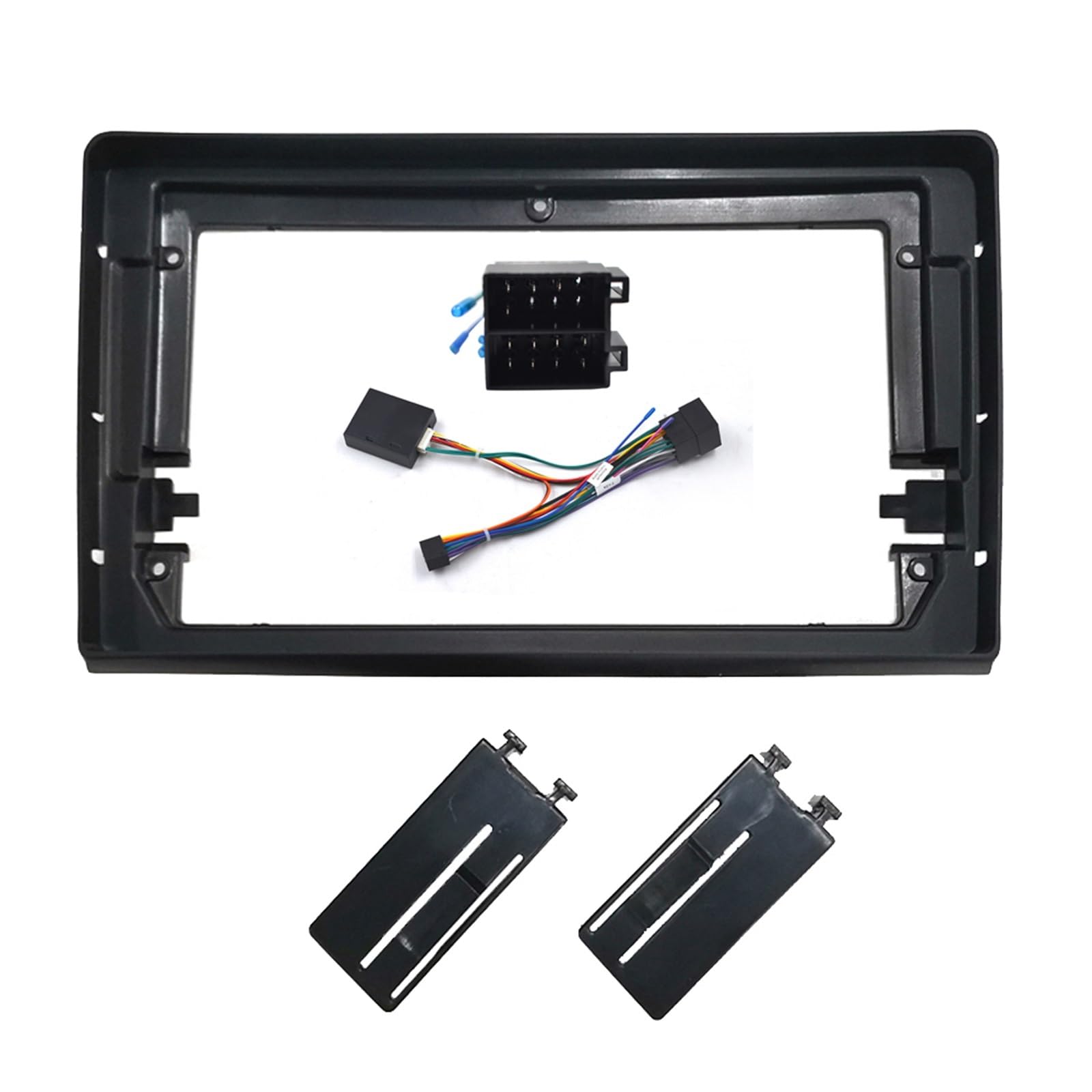Autoradio Rahmen 9-calowy samochód pasuje do FIAT Bravo 2006-2016 Panel radia deska rozdzielcza zestaw osłona rama Zestaw Ramek Instalacyjnych Radia Samochodowego(Frame an canbus)