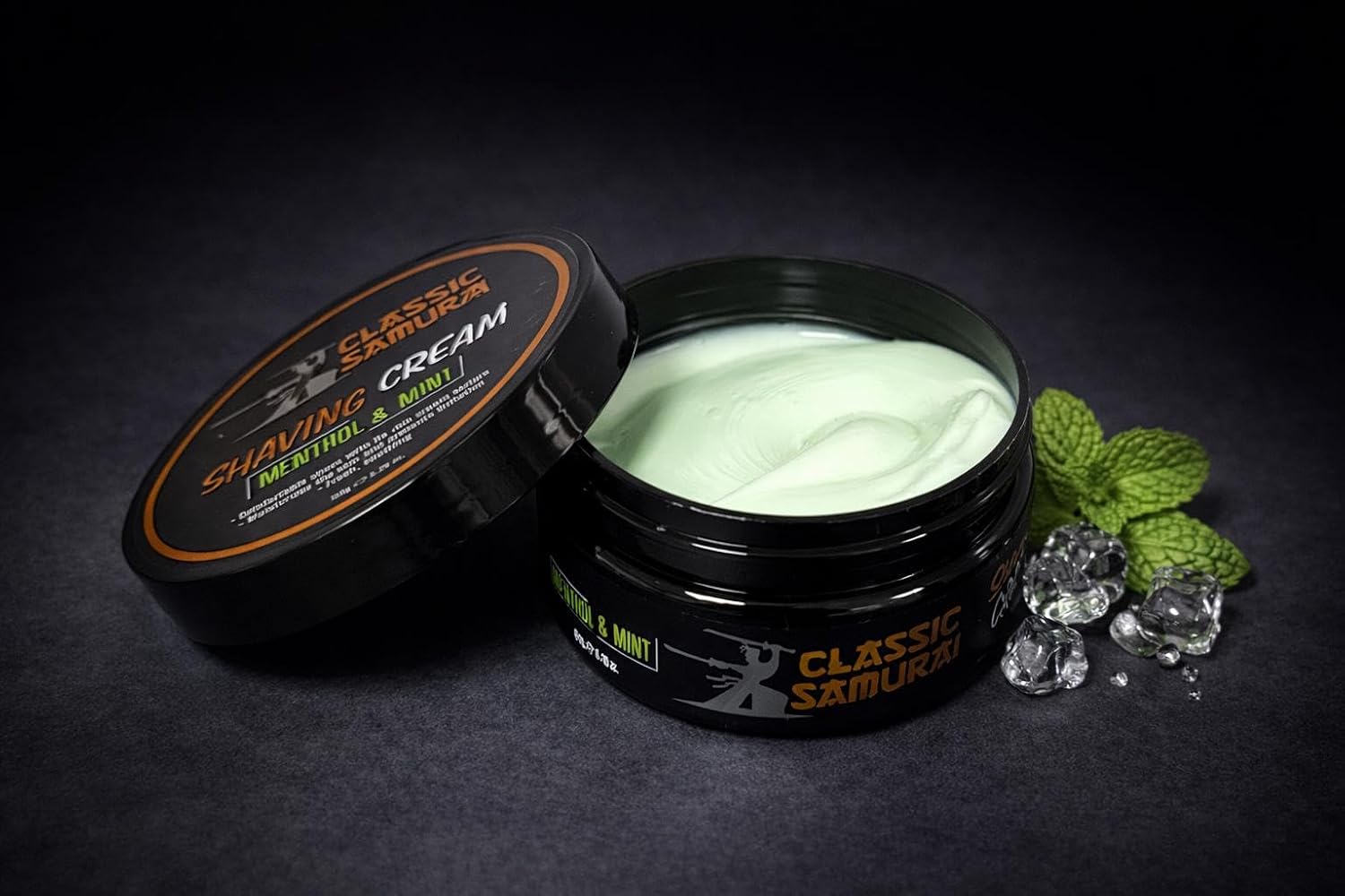 Shaving Cream, Menthol & Mint, 150ml, Repairs and Calms Skin Irritation