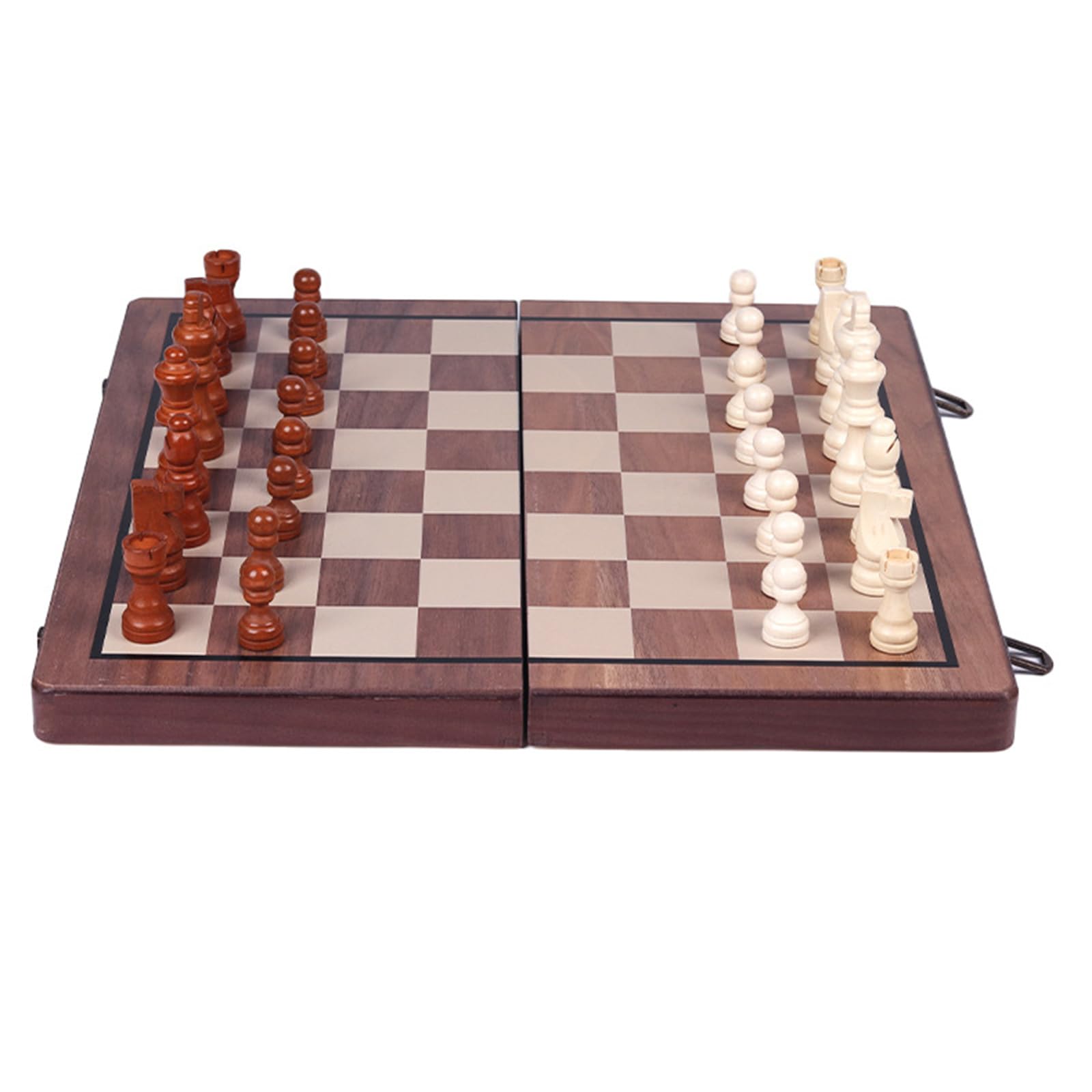 Tragbares kleines magnetisches Schachspiel, zusammenklappbares Schachbrett, Brettspiel, Kunststoff, Kinderspielzeug, Outdoor Unterhaltung, Lernen, zusammenklappbares Schachbrett, Brettspiel