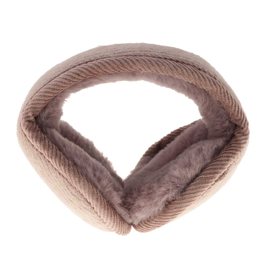 Unisex Foldable Earmuffs Winter Fleece Ear Warmers Earlap Outdoor Grey-image-28