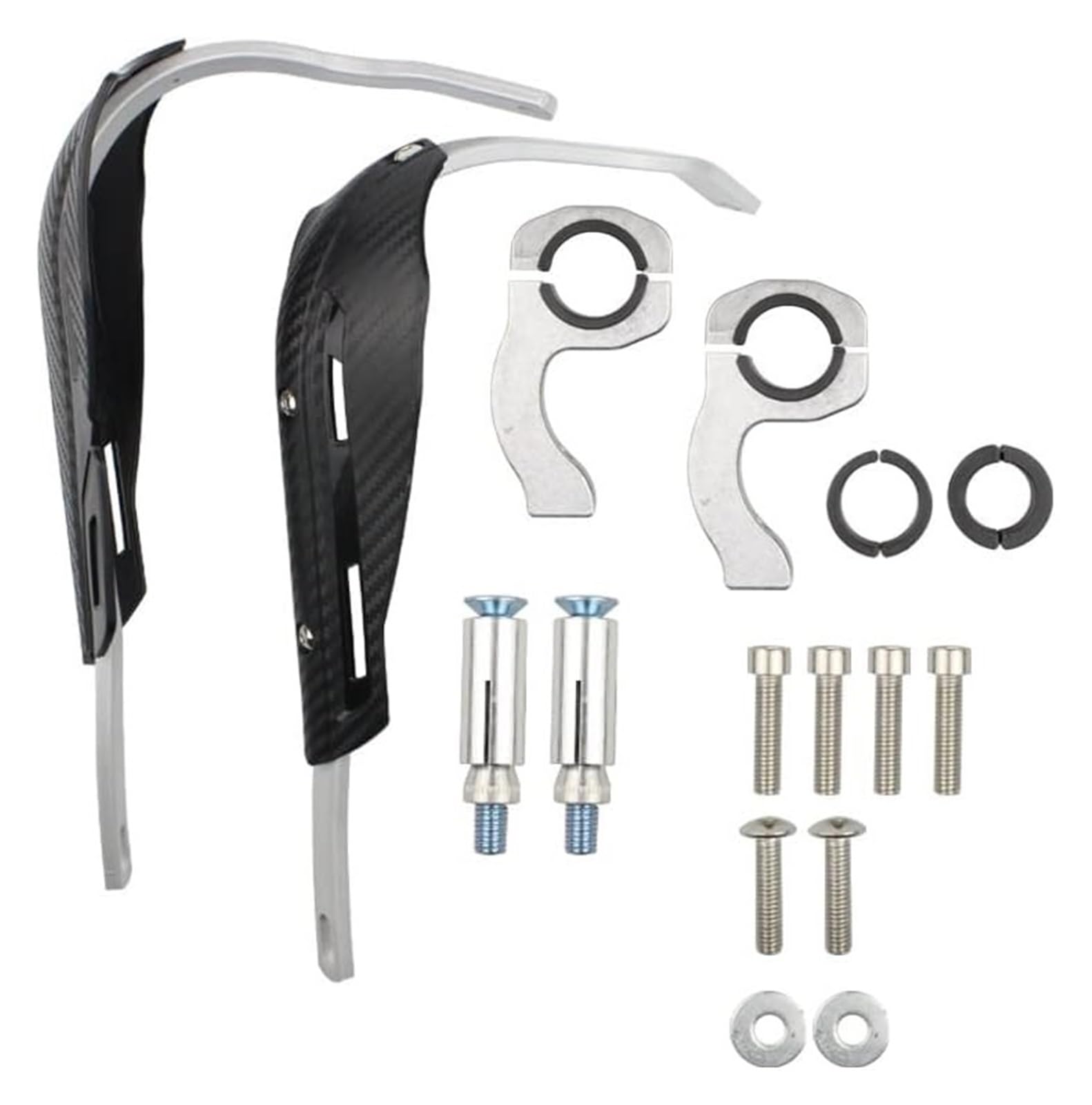 Manubrio Paramani 22mm 28mm Universale Moto Paramani Protezione Mano Protezione Caduta Carbonio Dirt Bike per Enduro