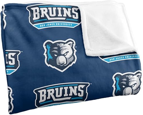 Miniatura 3 de LOGOVISION Colección Oficial de Mantas con Patrón de Logotipo Universitario, Supersuave de Toque Sedoso