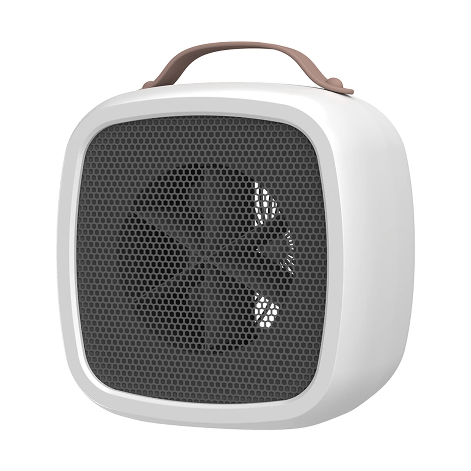 GZDcjscPortable heater Mini Portable Electric Heater Desktop Heating Warm Air Fan Home Office Wall Handy Air Heater Bathroom Radiator Warmer Fan(Color:White,Size:AU)