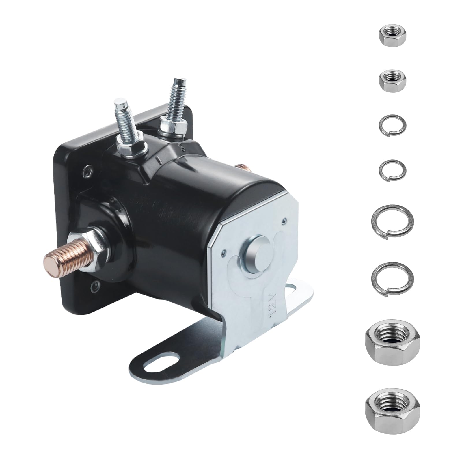 Photo 1 of 12V Starter Solenoid Relay Sw3, Upgrade Hot Rod Starter Solenoid for Ford, Jeep, Mercury, Lincoln B6az-11450a C6af C7af C3912 C9af D2af11450aa 50-430