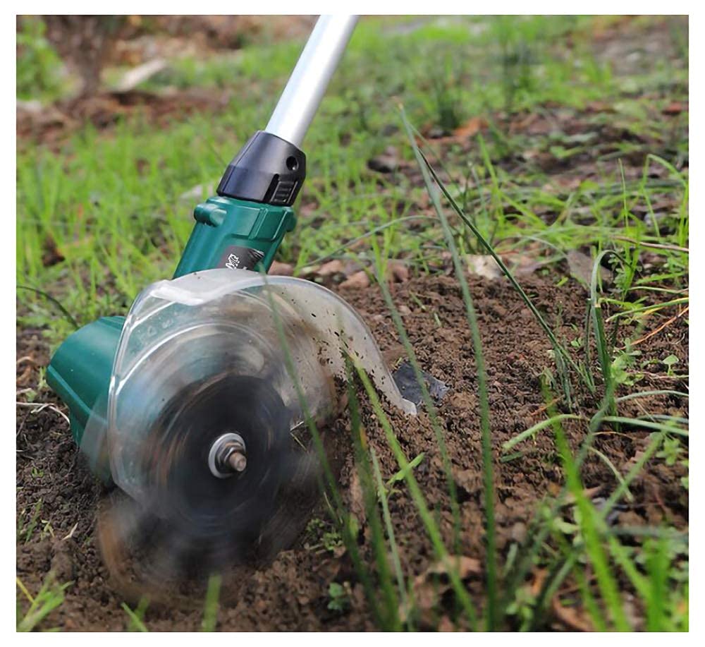 Motobineuse de Jardin, rotavateur, motobineuse portative sans Fil 20 V/rotavateurs/cultivateurs pour Le Jardin avec Batterie Rechargeable/poignée réglable, Parfait pour Les Jardins