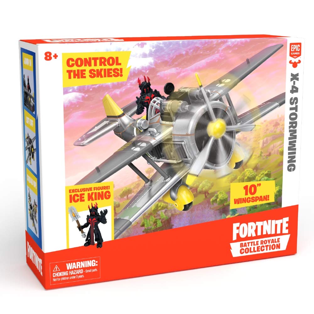 Giochi Preziosi Fortnite Aereo con Personaggio, 5 cm