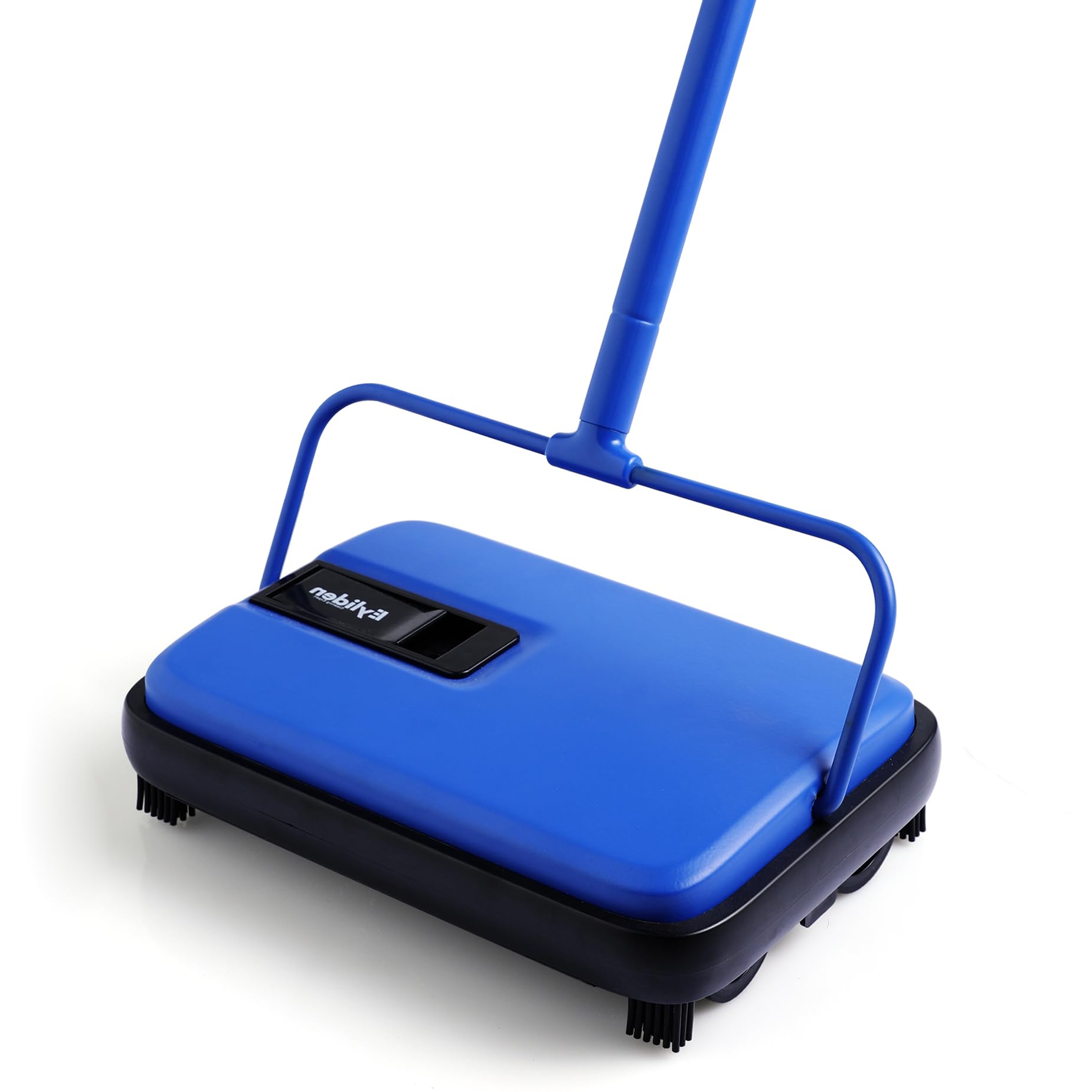 Eyliden Teppichkehrer, Mini-Größe, leicht, handgedrückt, kein Lärm, nicht elektrisch, einfaches manuelles Kehren, automatischer kompakter Besen nur für Teppichreinigung, (FD-13) | Leicht, per Hand drücken – kein Lärm, nicht elektrisch, einfach zu reinigen