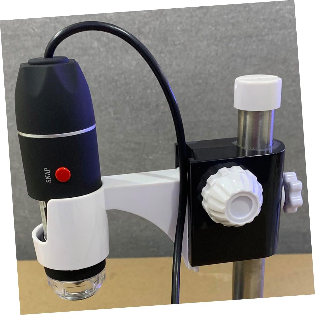 Hemobllo Handheld Digital Microscope 1600x Magnification Adult Magnifying for Industrial Educational and Antiquities