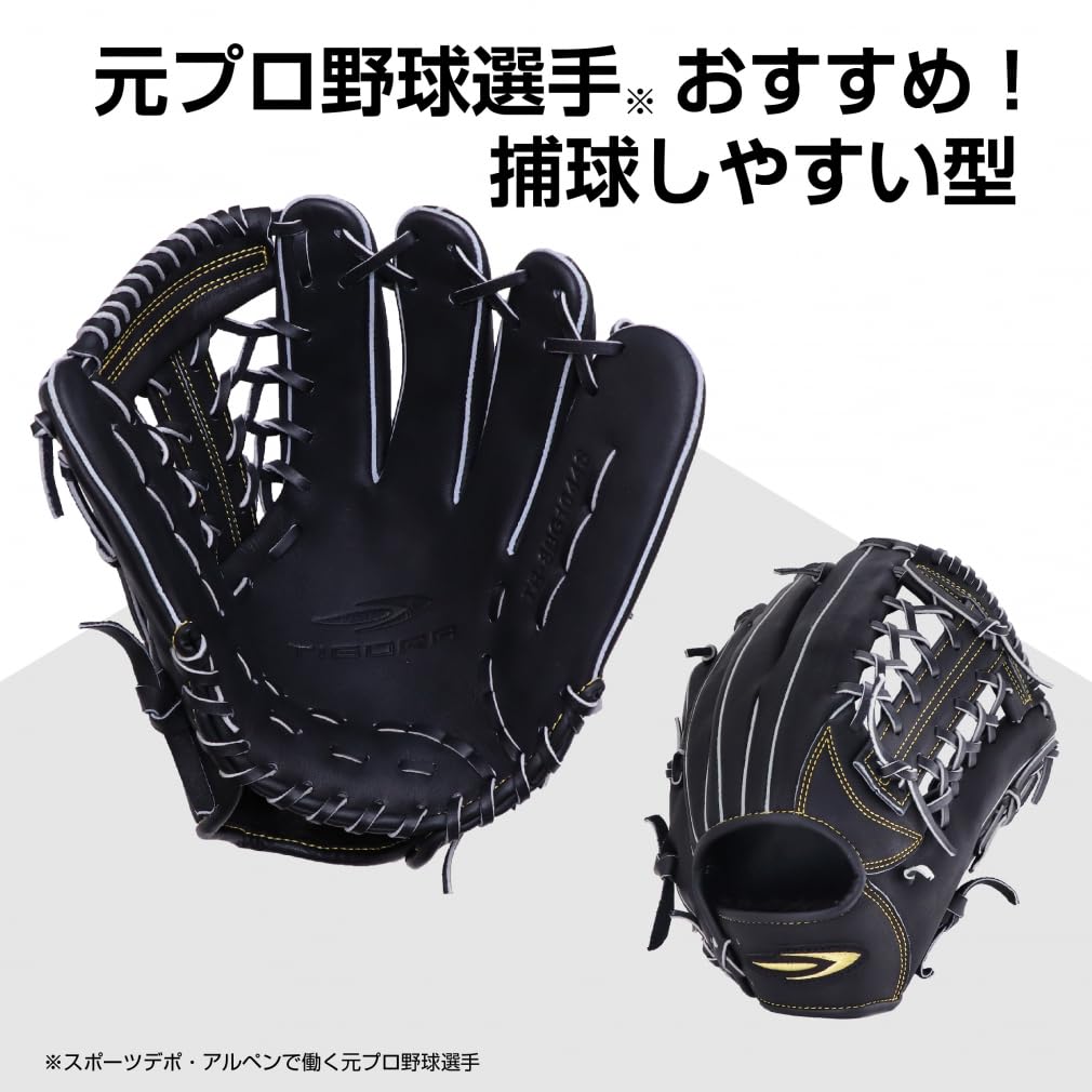 Amazon | TIGORA(ティゴラ) 軟式用 野球 野手用グラブ 軟式グラブ