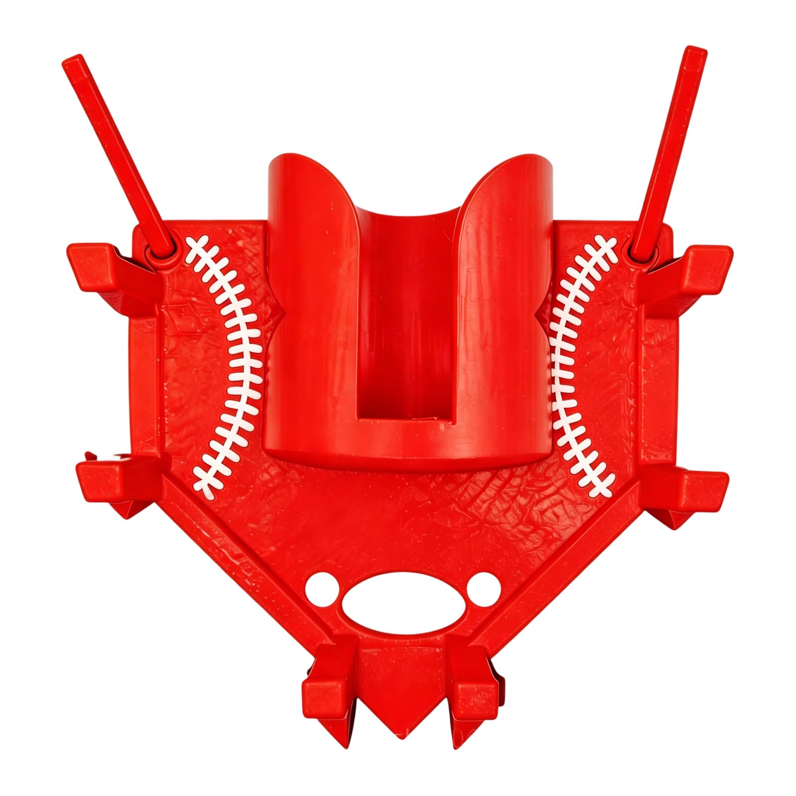 BWANGIAO Baseball And Softball Dugout Organizers Fence Mounted Hanging Holder For Equipment Storage And Team Efficiency