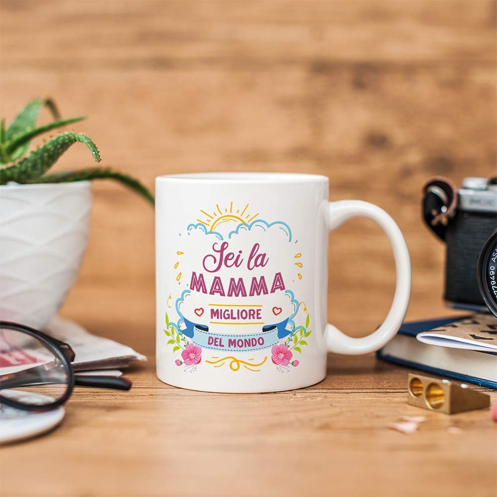 thedifferent Tazza Colazione Latte thè Mug Relax con grafica - La miglior Professoressa di sempre - idea regalo Compleanno Natale Amica Mamma Nonna Sorella Zia