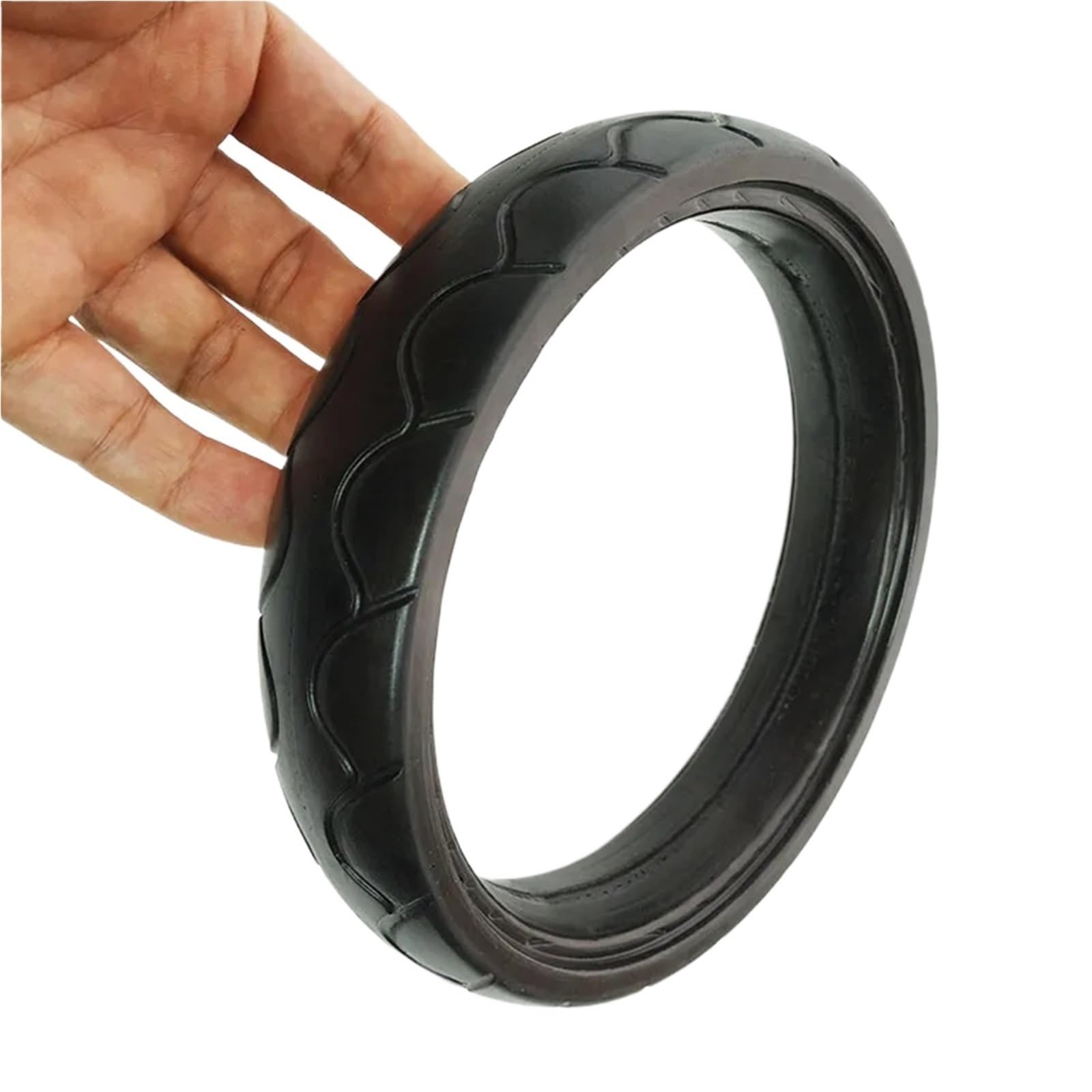 Pneu de poussette compatible avec Uppababy Vista V1 V2 Roue avant de poussette sans chambre à air PU Accessoires de rechange pour poussette