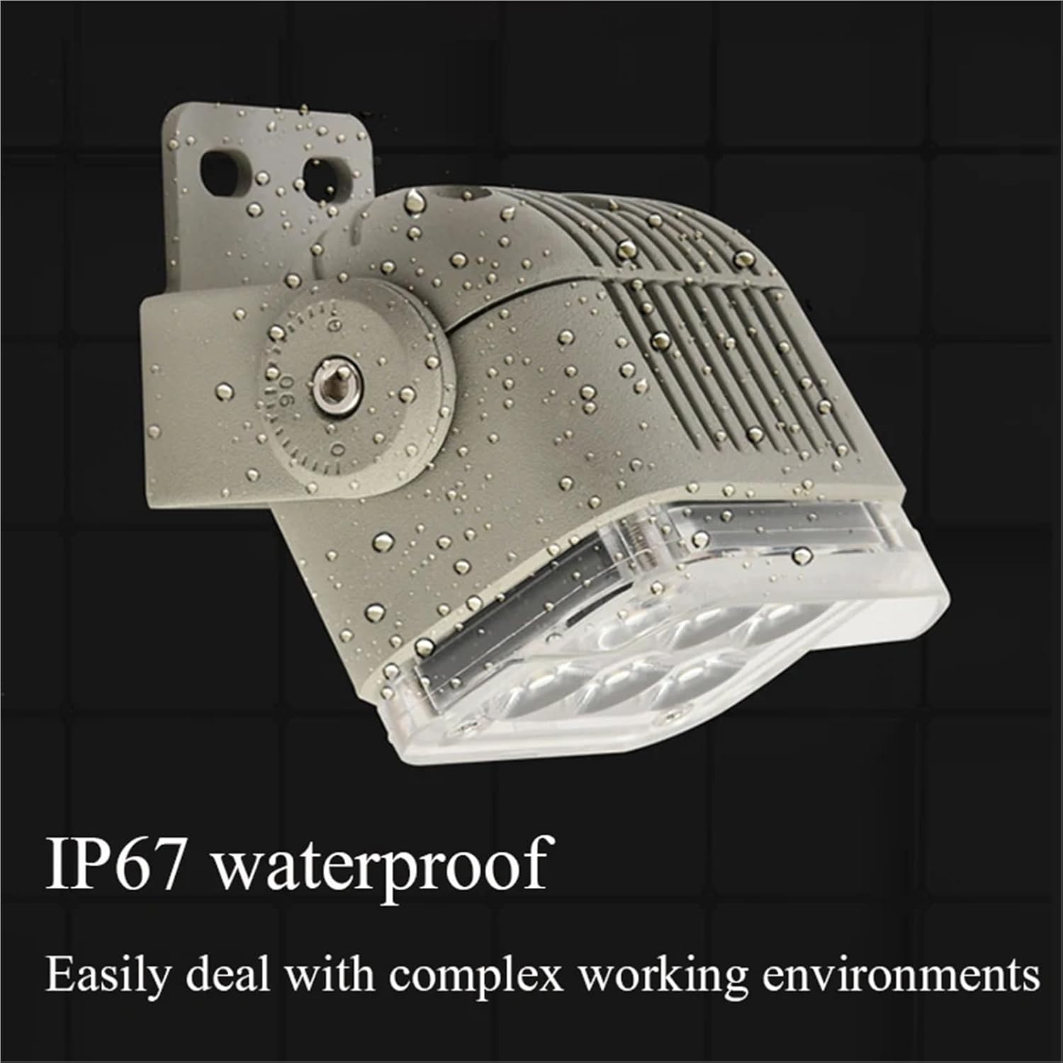 LED Machine Tool Work Light 24V 110V 220V Spotlight IP67 Waterproof Adjustment Base Garage Auto Repair CNC Cutting Lathe(24V)