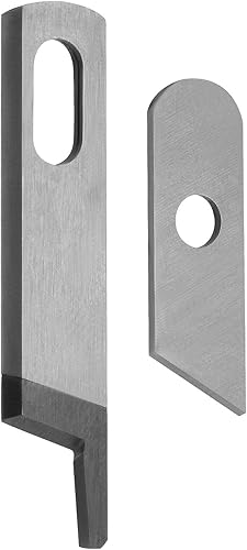 2 cuchillas superiores e inferiores de repuesto 412585 550449 compatibles con Babylock Serger BL202 BL302 BL400 BL430 BL432 BL450A superior e
