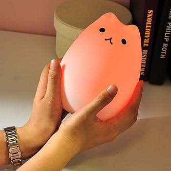 ランプ シリコンランプ キャット ネコ型 キャットシリコンライト Amazon.co.jp: Ghjkldha シリコンキャットランプ | 猫型ナイト