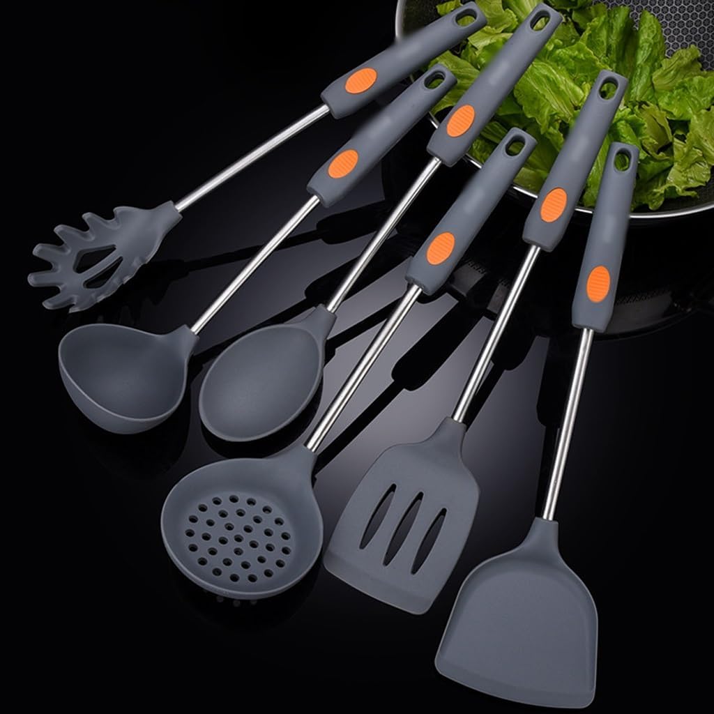 Thickened Anti-scalding Rice Spoon Frying Shovel Kitchenware Set Kitchen