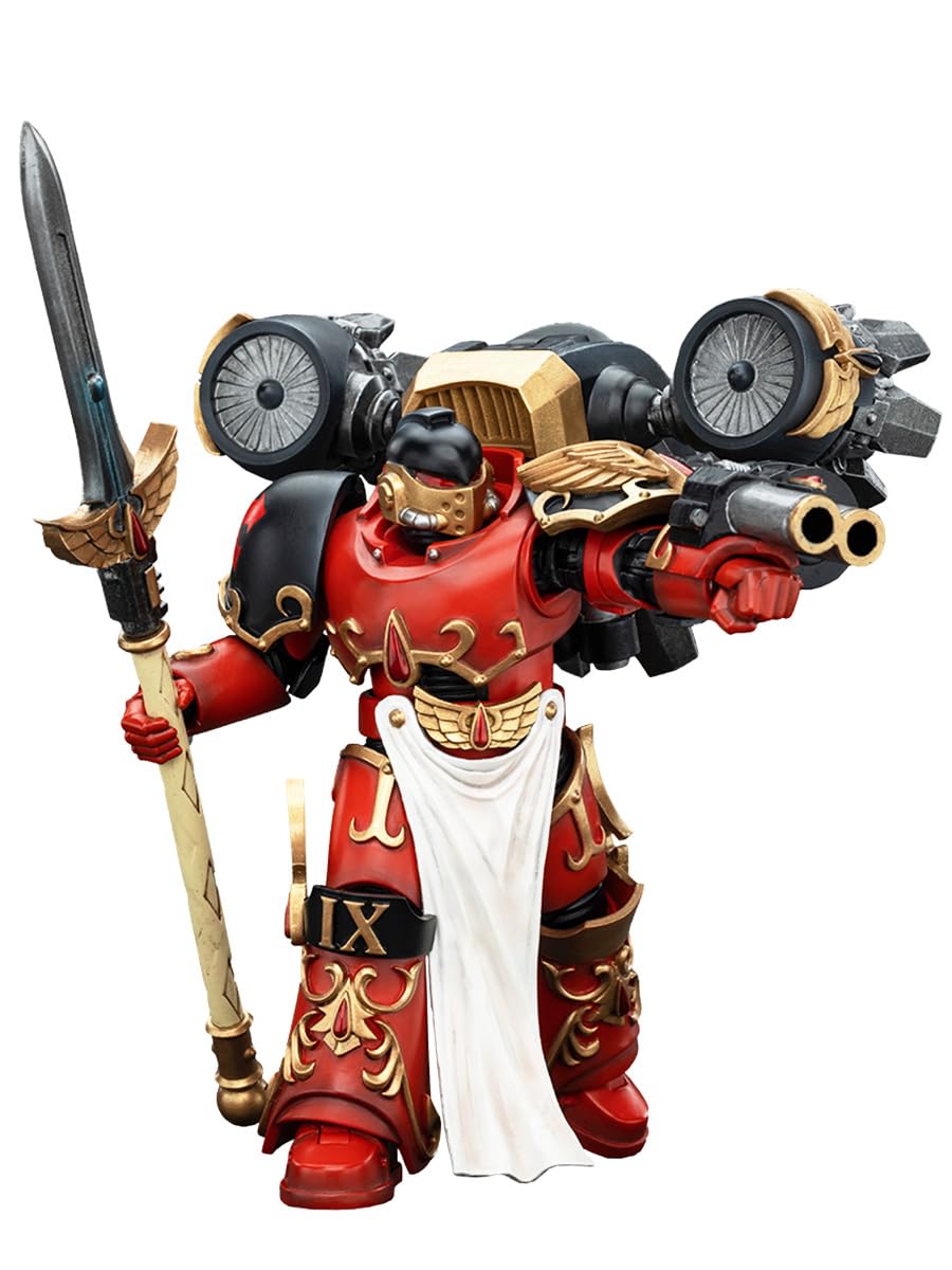 JOYTOY Warhammer The Horus Heresy Blood Angels Dawnbreaker Cohort Dawnbreaker 2, 4.76in 1/18 Scale Collectible Action Figure with Exquisite Design,