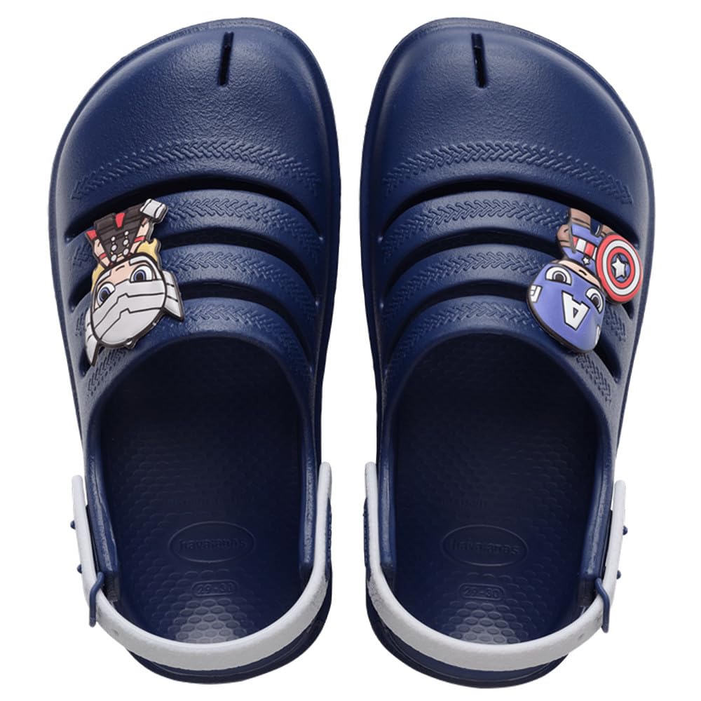 Havaianas Kids Clog Marvel Navy Blue 2/2.5