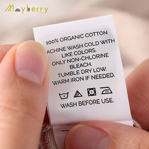 Miniatura 7 de Mayberry Home Juego de sábanas de satén de 400 hilos, 100% algodón orgánico, certificado GOTS, sábana bajera, sábana encimera, 2 fundas de almohada,