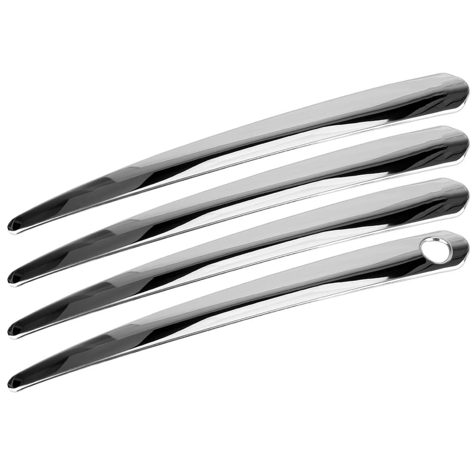TRGDFDAA Door Handle Trims Covers Compatible with Toyota for RAV4 2021 2022 2023 Exterior Door Handle Trim Strip Cover Decorative Shell Decoration Accessories