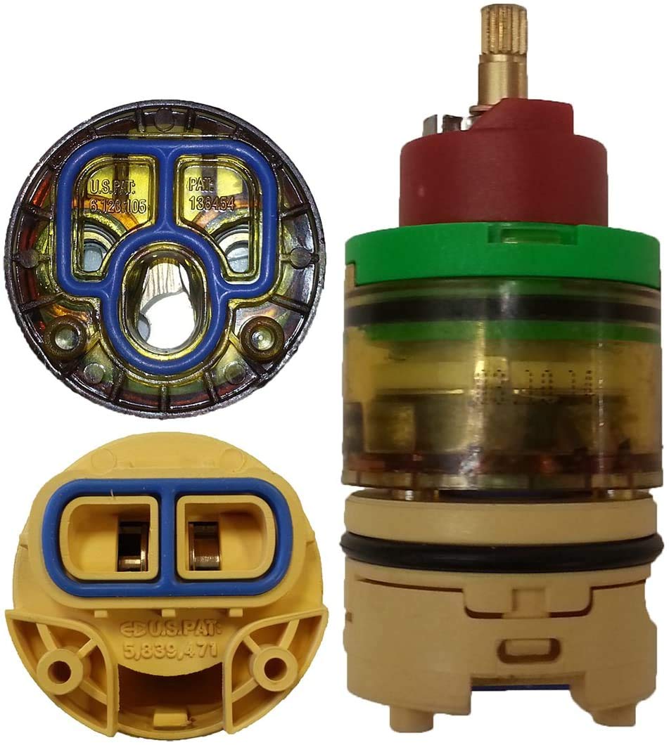 Replacement Cartridge and Pressure Balance Compatible with Gerber Safe Temp, Ez-Flo, B &K, and Others