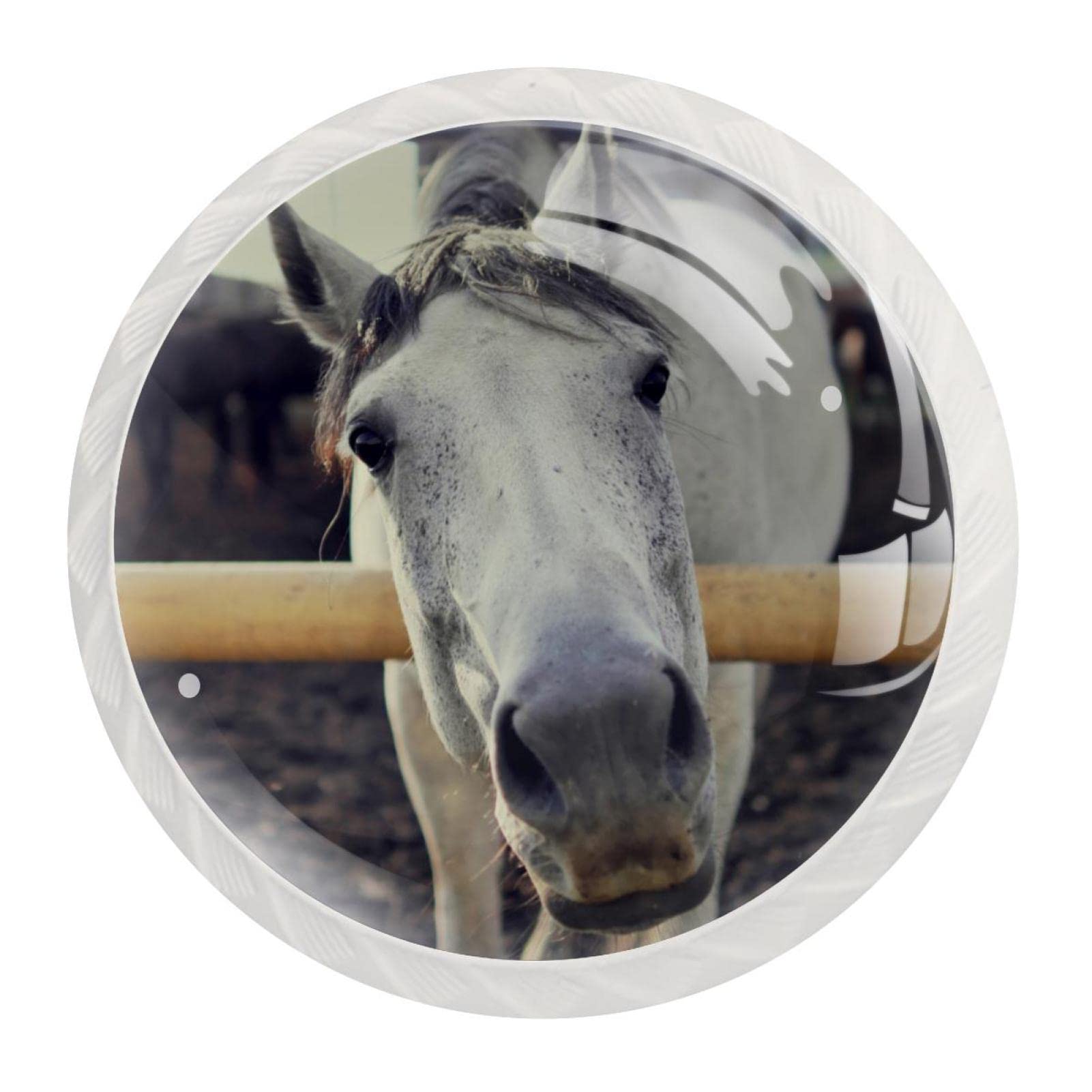 Boutons de tiroir cheval blanc pour sublimer vos souvenirs d'enfance