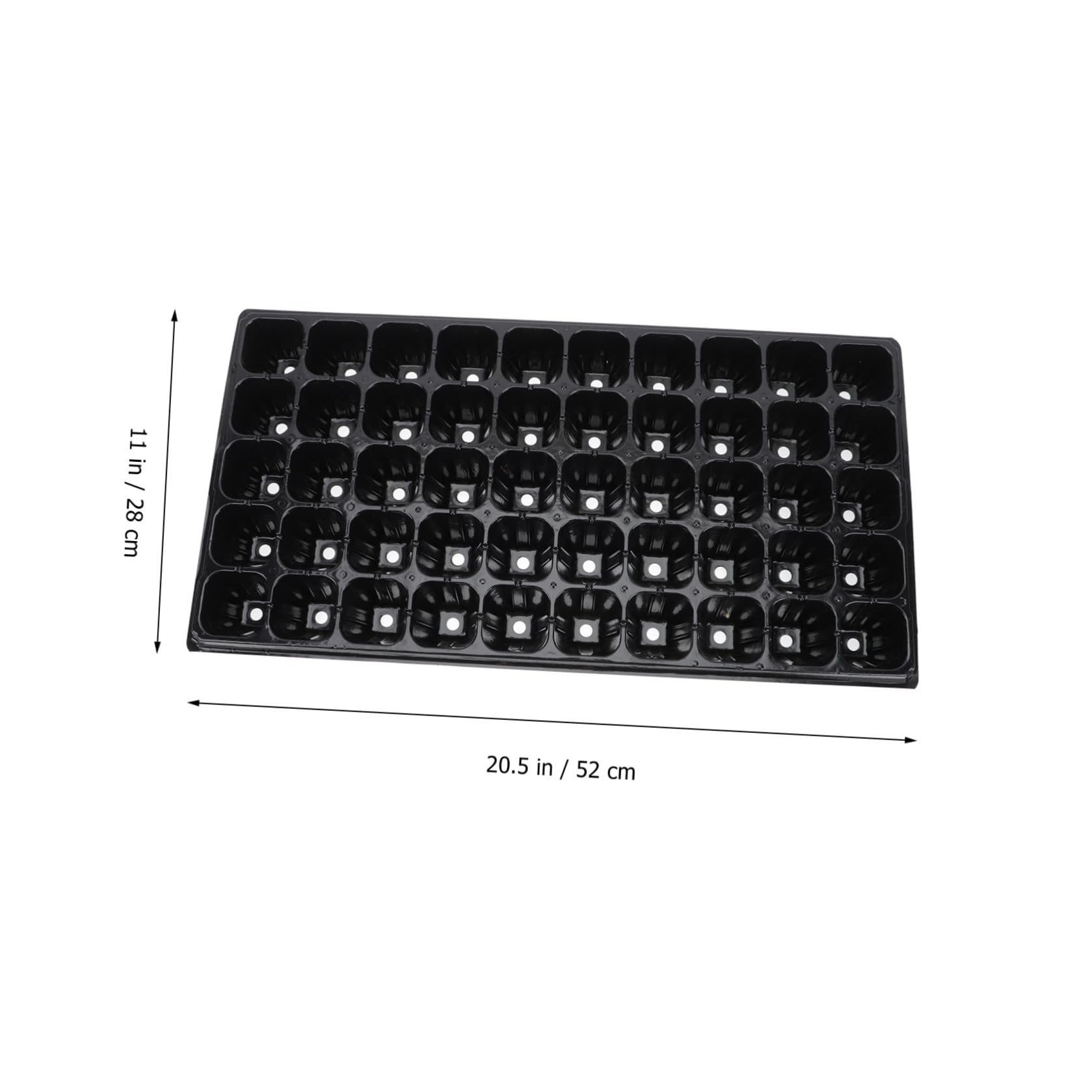 Mipcase 10pièces Plateau De Épais pour Germination De Plantes Et Étanche pour Et Légumes