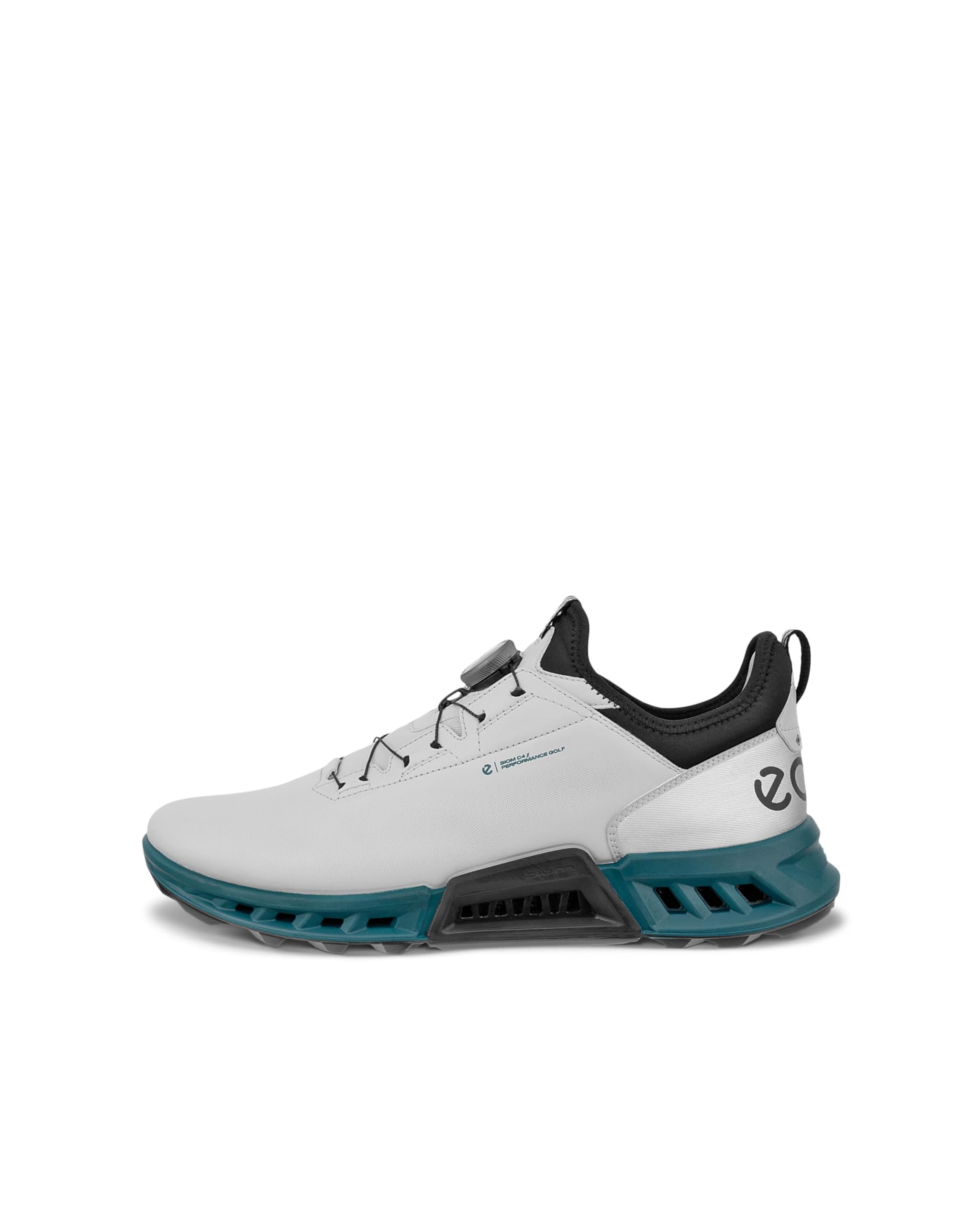 ECCO Hommes Biom C4 Boa Chaussures de Golf sans Pointes en Cuir imperméable