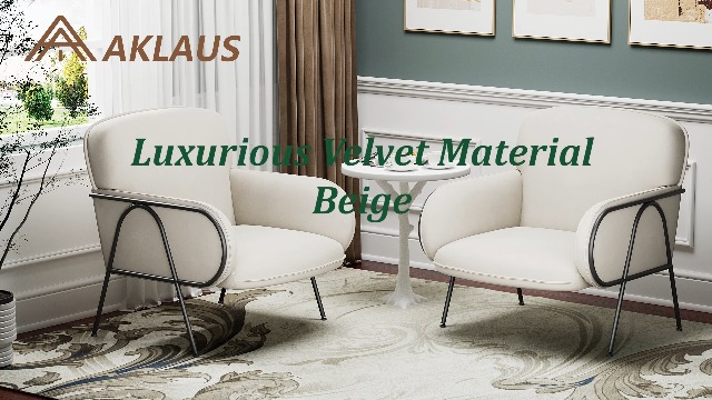 Sillón Plegable Terciopelo Beige miniatura 7