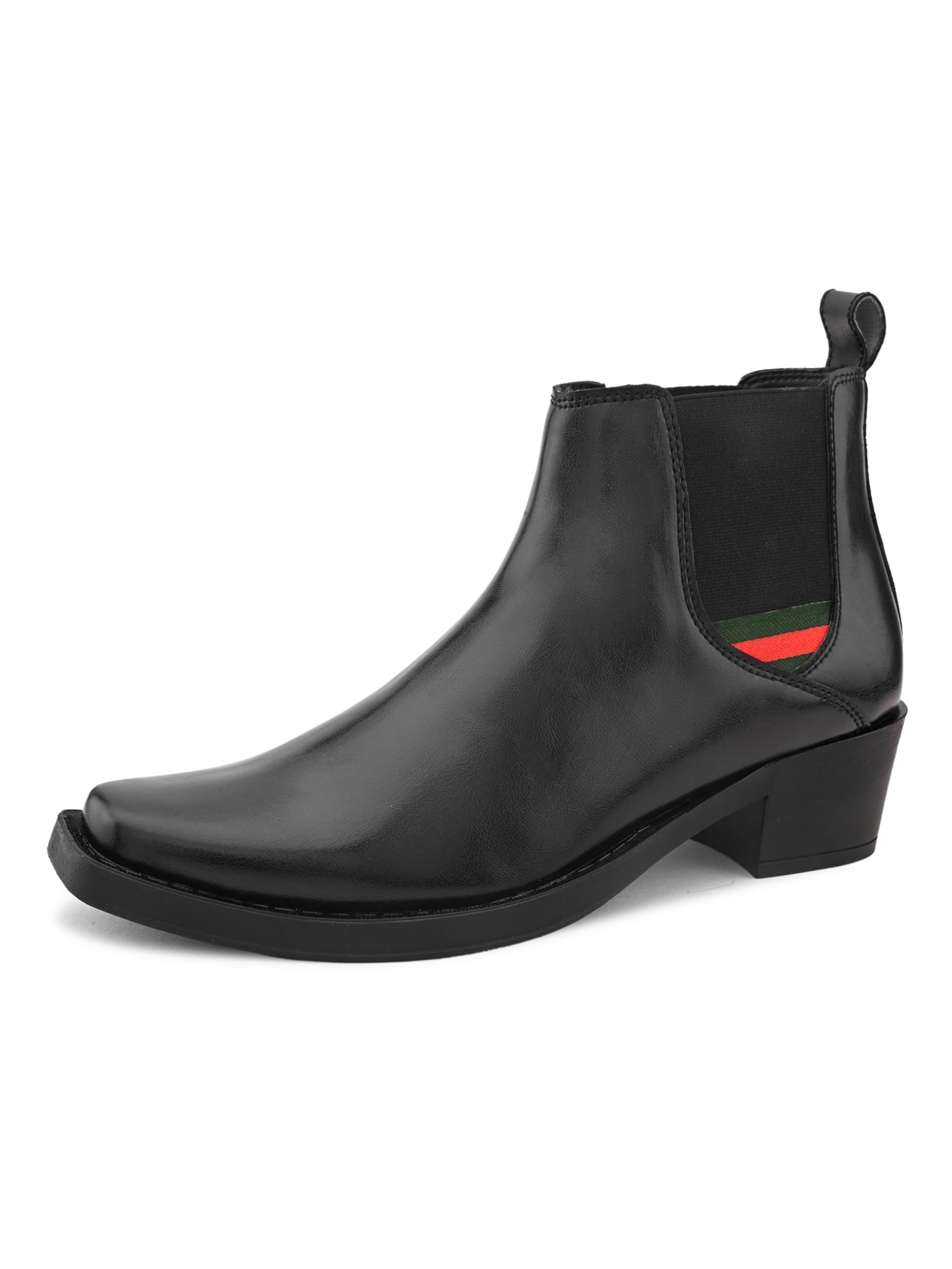 sir corbett Vegan Leather Chelsea Boots for Men | Height Increasing Office Boot-picture-10