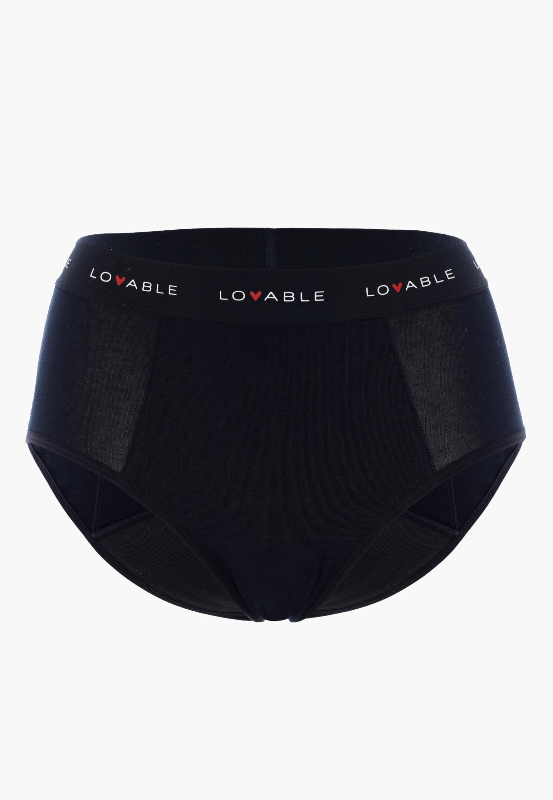 LOVABLE Slip Alto da Ciclo Mestruale Flusso Abbondante Period Panties Donna