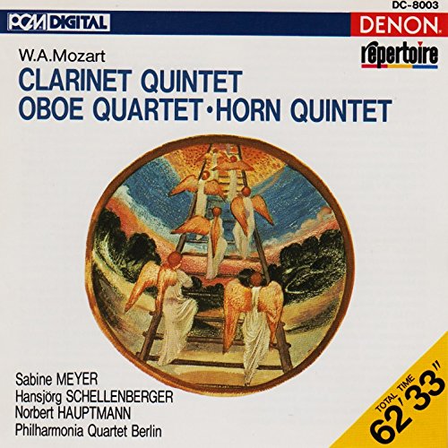 Quintett für Klarinette und Streichquartett a-Dur KV 581 [Audio CD]