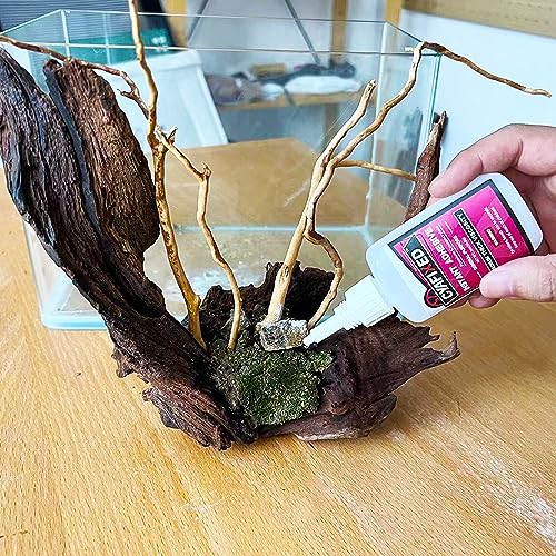 Image of Super Glue Kit, 6 oz CA Glue (Thick, Medium-Thick, Medium, Thin) with Anti-Clog Caps & Microtips, Instant Clear Cyanoacrylate Adhesive for Woodworking, 3D Printing, Plastic, Ceramic, Glass