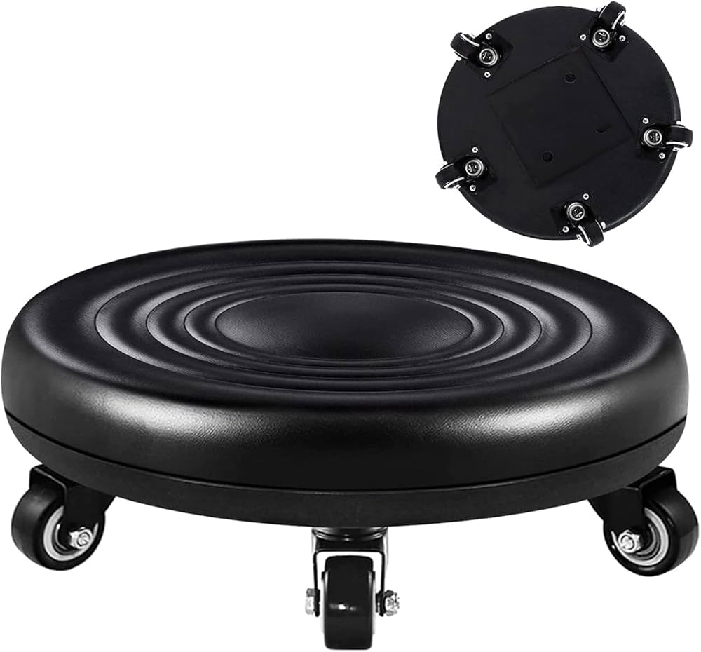 ロースツール ワーキングチェア キャスター付 低床椅子 作業椅子 黒色 3セット Amazon | ロースツール 低床椅子 作業用スツール ワーキング