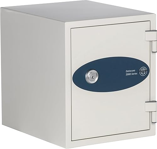 Datacare - Caja fuerte para medios ignífugos  0.26 pies cúbicos  Clase 125 Clase 125 de 1 hora  Protege DLT, LTO, discos duros, CD y medios