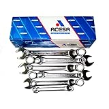  Acesa llave 705 combinada jug. 6 pzas.caja liquidar