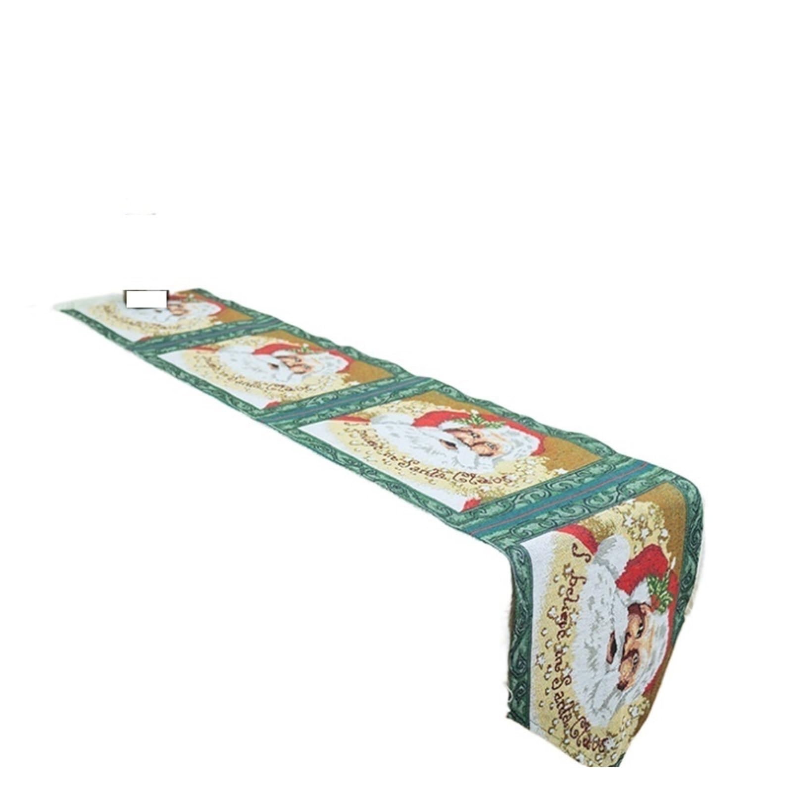 Runner Da Tavola Natalizio Runner da tavolo pranzo tovaglia decorativa(Color5)