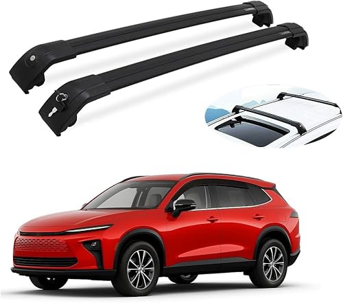 2Pcs Crossbars Fits for Toyota Crown Signia 2025 2026 Aluminum Lockable Roof Rai