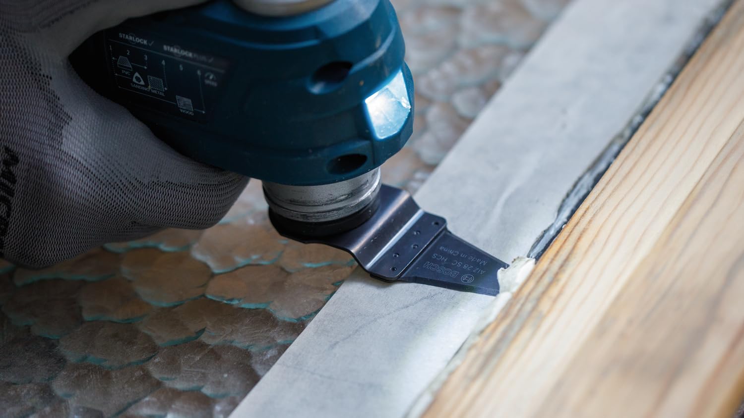 Bosch 10x Couteau à mastic AIZ 28 SC (pour Silicone, Laine minérale, Largeur mm, Professional Accessoire Outil multifonction)