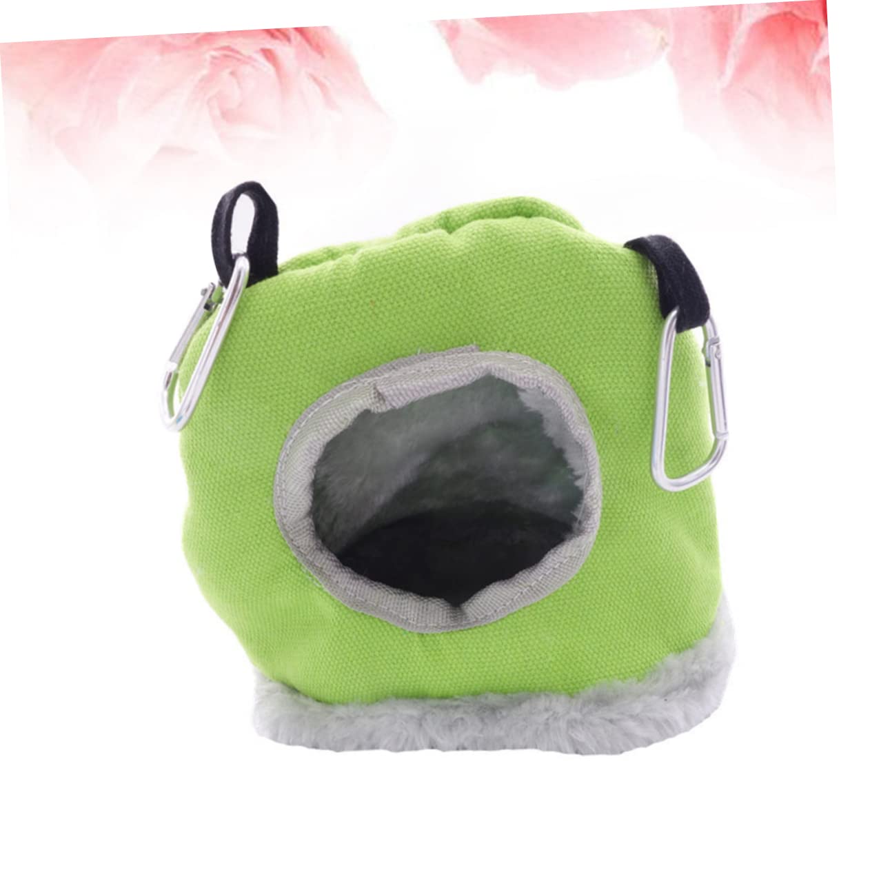 FRCOLOR 3 Piezas Cama Cacatúa Cabaña De Pájaros Hamaca De Hámster Pájaro De Invierno Pájaro De Peluche Perico Cama De Ardilla Choza De Loros Muñecos Mantener Caliente Pájaro De Juguete