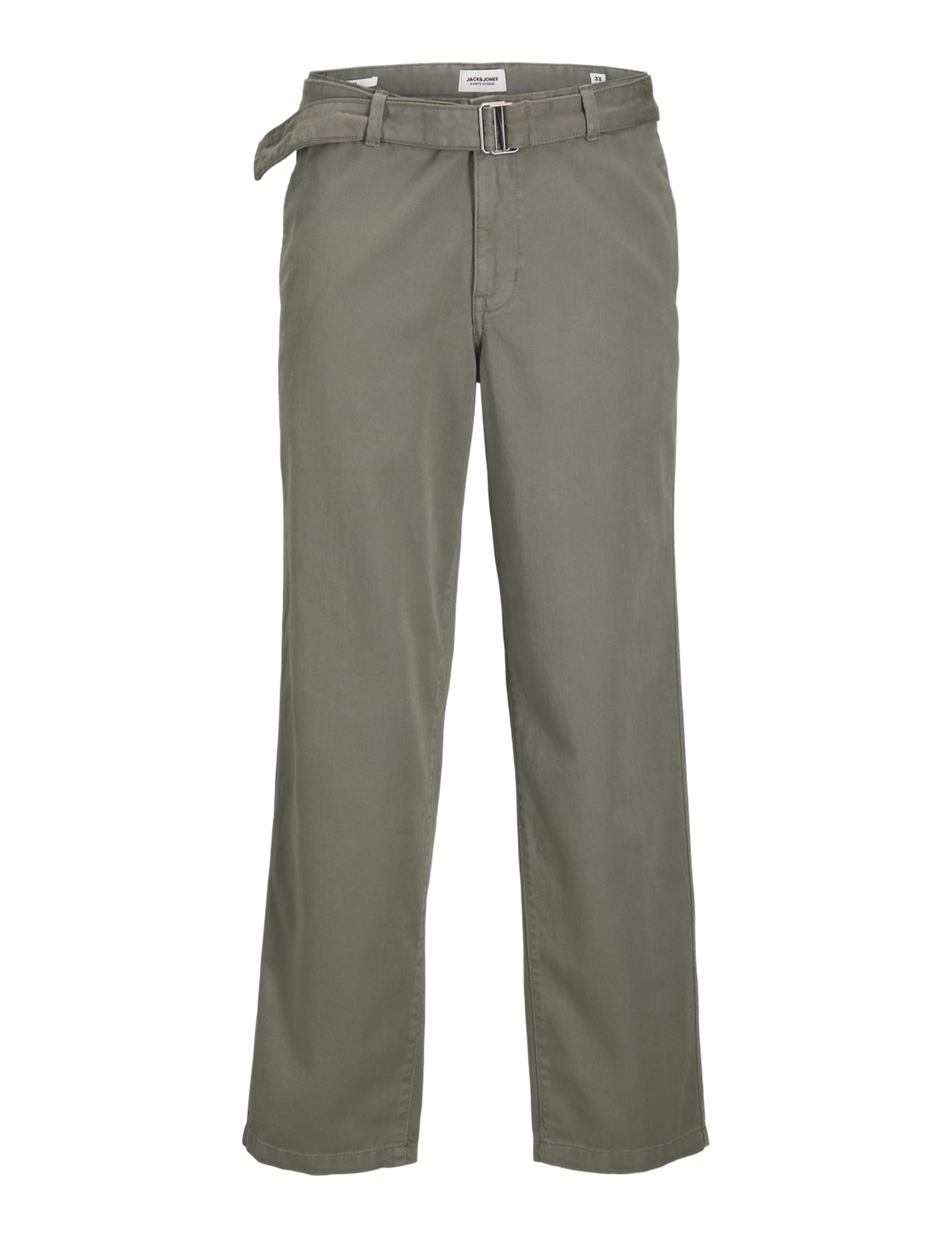 Jack & Jones Men's Mulled Basil Jpstkarl Jjridge Belt Chino Styd Aw24 Ln, 36 W/32 L