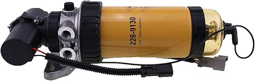 IEQFUE Conjunto de bomba de combustible y filtro de combustible 228-9129 MP10325 232/5877 compatible con cargador Caterpillar 414E 420E 430D Engine disponible en Yaxa Costa Rica