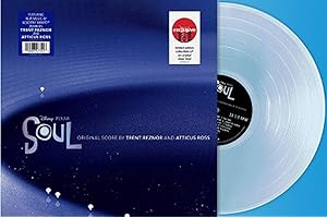 Disney Pixar SOUL Exclusive Crystal Clear Original Score Vinyl LP
