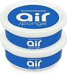 Odor Eliminator for Home (Pack of 2), The Original Air Sponge, Air Deodorizer Gel or Spray, Non-Toxic, Fresh Fragance, Neutralizes Odors in Bathroom, Kitchen, Closet, Car