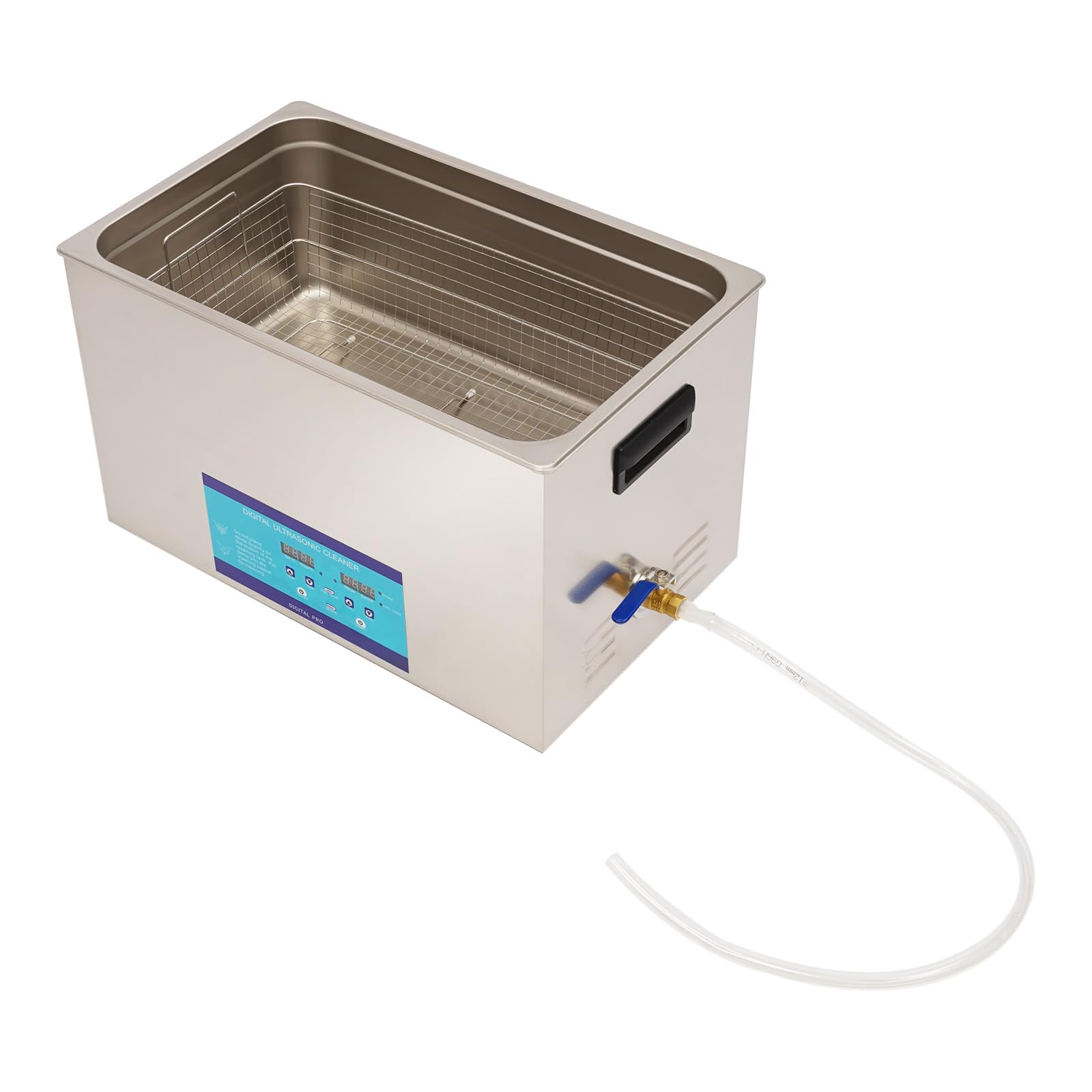 Myjka ultradźwiękowa 30 l | 600 W ultradźwiękowa myjka + ogrzewanie 600 W | 28/40 kHz urządzenie do czyszczenia biżuterii, zegarków, okularów, elektroniki, narzędzi i laboratorium | cyfrowe sterowanie