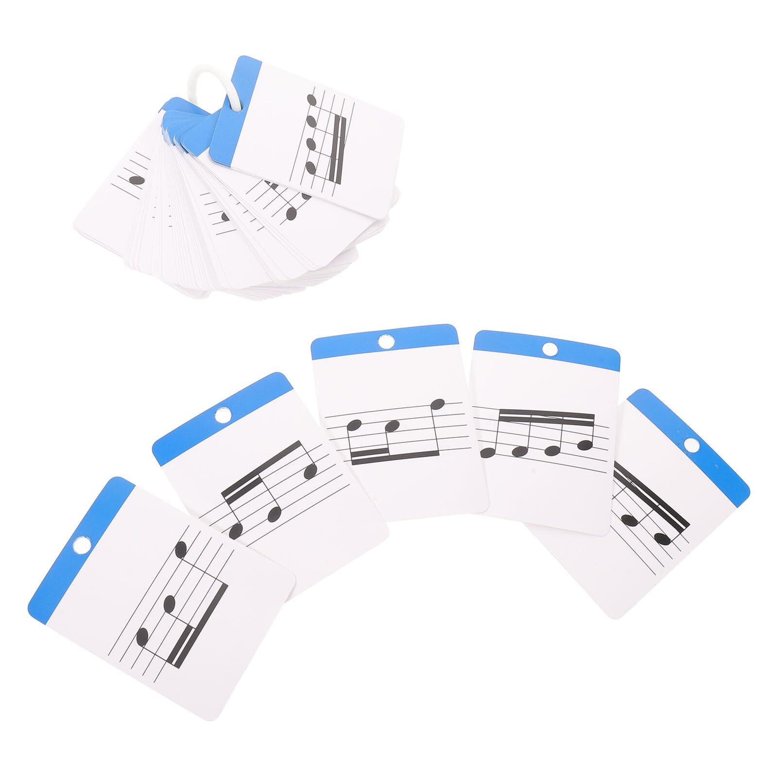 TOYANDONA Schede Didattiche Note Musicali per Principianti Strumenti per Imparare le Note Musicali e Schede Ritmiche Portatili per Educazione Musicale e Apprendimento del Pianoforte