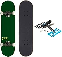 Vista 15 de [CCS] Patineta completa Madera de arce Grado profesional Totalmente montado con herramienta de patinaje y calcomanías Adultos, niños