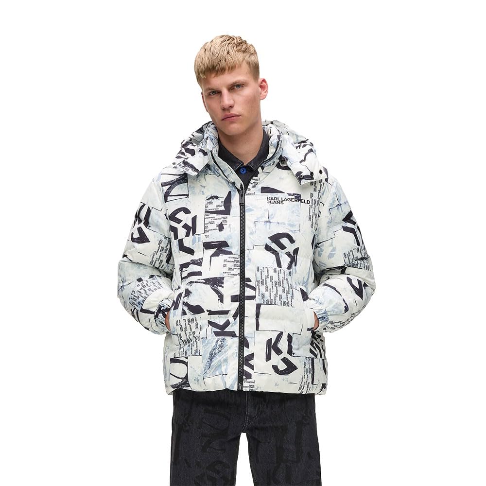Jeansy Karl Lagerfeld, Męskie, Pikowane, Regular Fit