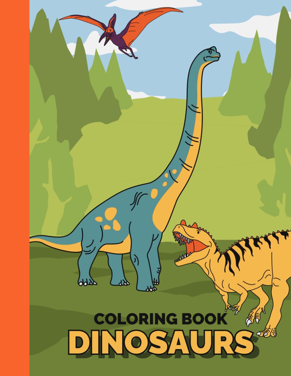 Dino Discovery: Trace, Spell & Color!: An Educational Dinosaur Coloring Book for Early Learners